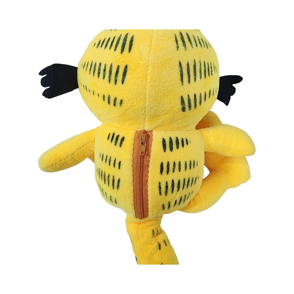 Garfield the Cat Plush Stuffed Animal Yellow Zipper Back Pajama Bag 15‎ Inch